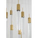 Canada 15 Light 23.6 inch Gold Chandelier Ceiling Light